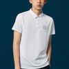 Li Ning Wade Series Logo Loose Fit Short Sleeve Polo Shirt Men tops White APLR023-2