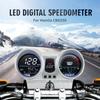12V Motorrad Tacho Universal LCD Armaturenbrett Drehzahlmesser Für Honda CBX250