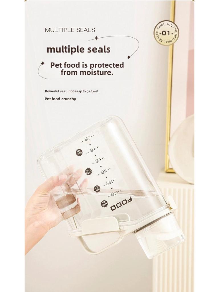 Moisture-Proof Vacuum Sealed Pet Food Storage Barrel with Free Shipping