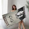 W-Weezer Music Band Beach Towel Colorful Bath Towels For Girl Microfiber Quick Dry Custom Sand Free Beach Yoga Spa Gym Pool