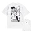 Anime Jujutsu Kaisen Yuta Okkotsu Grafik T-Shirt 100% Baumwolle Oversized Shirt unisex Herren Kurzarm Y2k Kurze Ärmel Klassisch