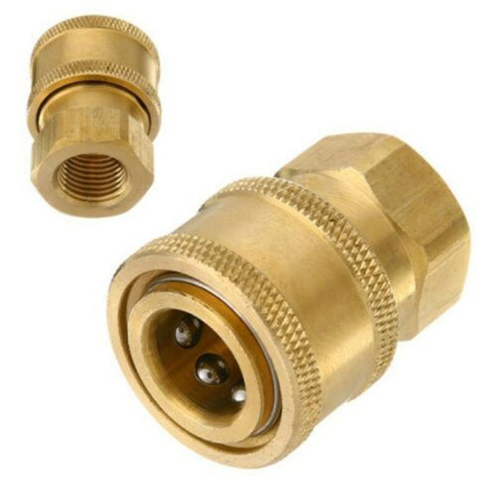 High Quality Hose Adapter Pressure Washer Hose Adapter Part Connector Practical Sale 1/4\" BSP1/4(G1/4) Female