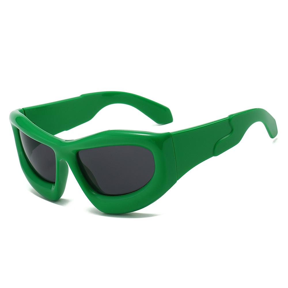 Personalized Bubble Sunglasses Hip Hop Concave Sunglasses Trendy Sunglasses