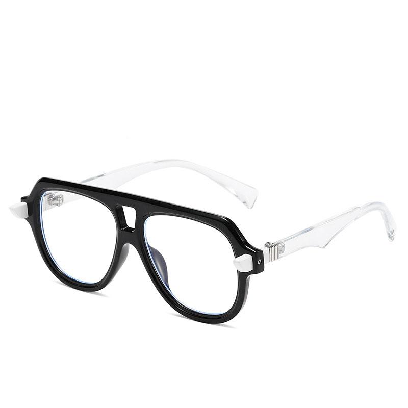 Vintage Brand Designer Double Bridge Pilot Sunglasses Women For Men Luxury Fashion Sun Glasses Punk Luxury Big Frame Shade Uv400