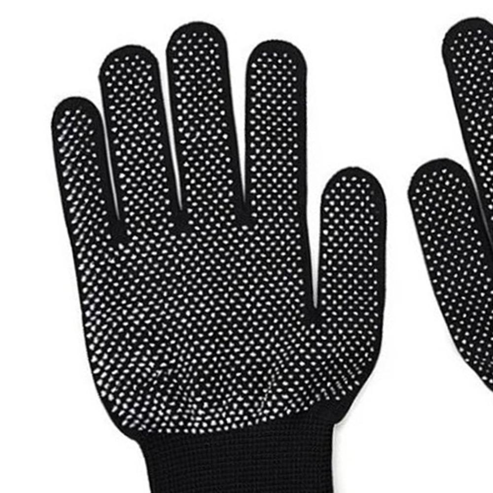 Soft Heat Proof Gloves Non-Slip Curling Iron Gloves Styling Tool Hair Styling Gloves  Salon Use