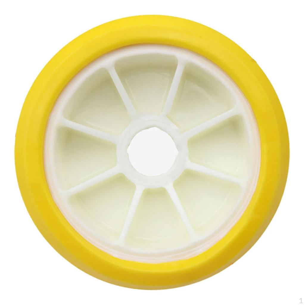 12,2 cm Bootsanhänger EVA gerippte Rollenbaugruppe Einfach zu installieren Zubehör zum Laden Stoß