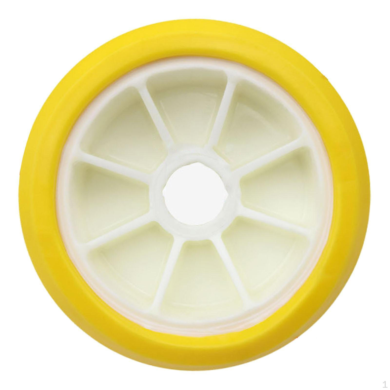 

12.2cm Boat Trailer EVA Ribbed Roller Assembly Easily Install Accessories for Loading Impact