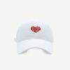 Koreanischer Stil Trendige Marke Reine Baumwolle Neues Lässiges und Personalisiertes Besticktes Weiches Oberteil Retro und Modische Baseballkappe für Damen