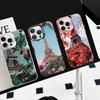 Paris Eiffel Tower Phone Case For IPhone 16 15 14 13 12 11 Pro Max X XR XSMAX 8 7 Plus Matte Shockproof Back Cover