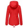 2025 Winter Women's Solid Color Hooded Parka Coat Thick Fleece Lined Cotton Jacket Outerwear