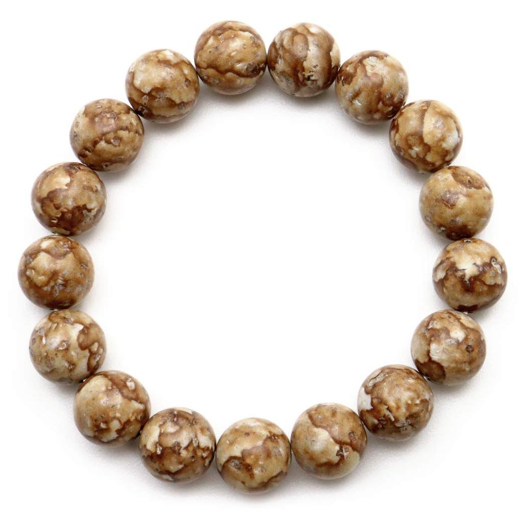 Himekawa Yakuseki Made In Niigata Certificate Inner [GOLD STONE] Bracelet, 12mm, Itoigawa, Prefecture, Japan, Included, Diameter Approx. 17.5cm