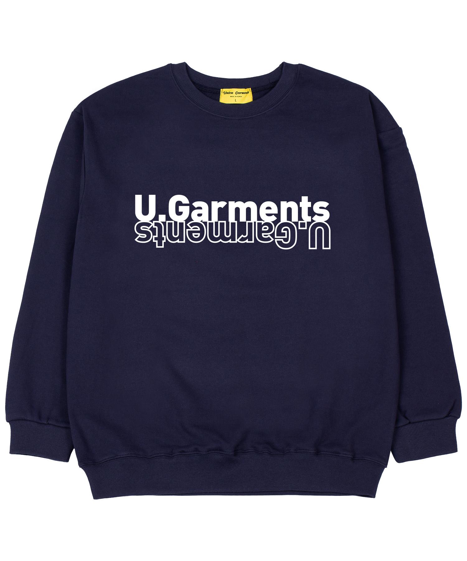 Union Garments U Garments Терри Оверсайз Толстовка Темно-синяя M