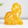 Natural Crystal Resin Figurine With Success Symbol For Home Decoration Gift
