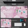 Quality Leather Pikachu Mouse Pad Pokémon Keyboard Pad Student Learning Writing Table Mat Waterproof Oil Resistant Tablecloth
