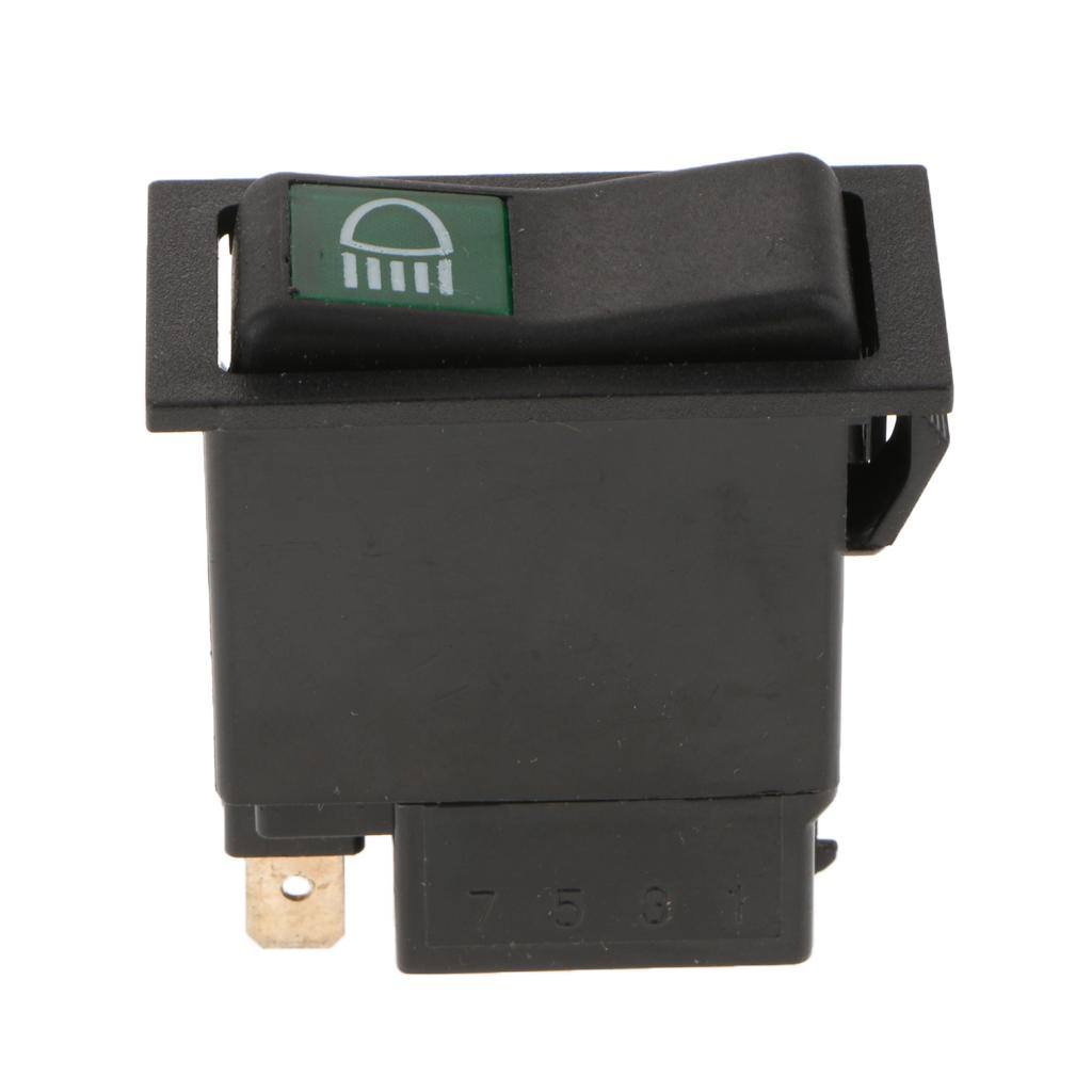 Normal 3Pins Headlight Button Switch On Off for Car Truck Engineering Train