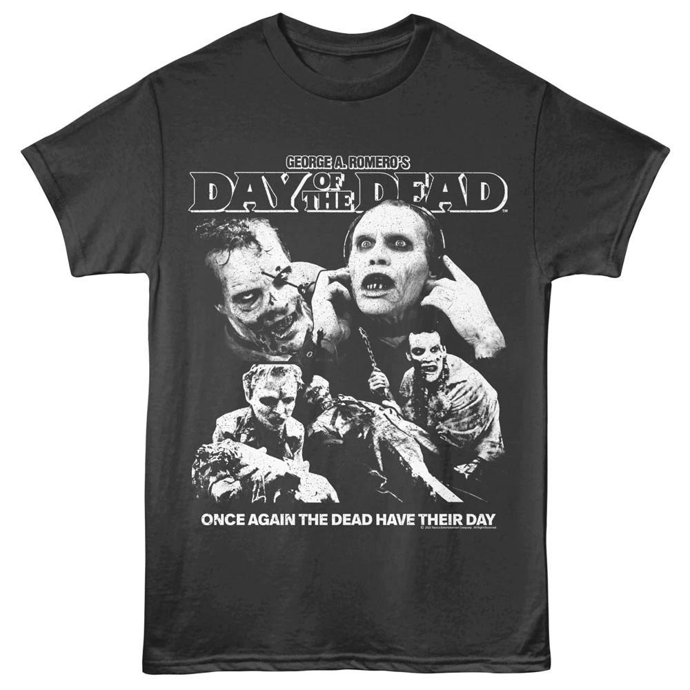 Day Of The Dead Movie Collage Once Again The Dead Have Their Day Men s T shirt S