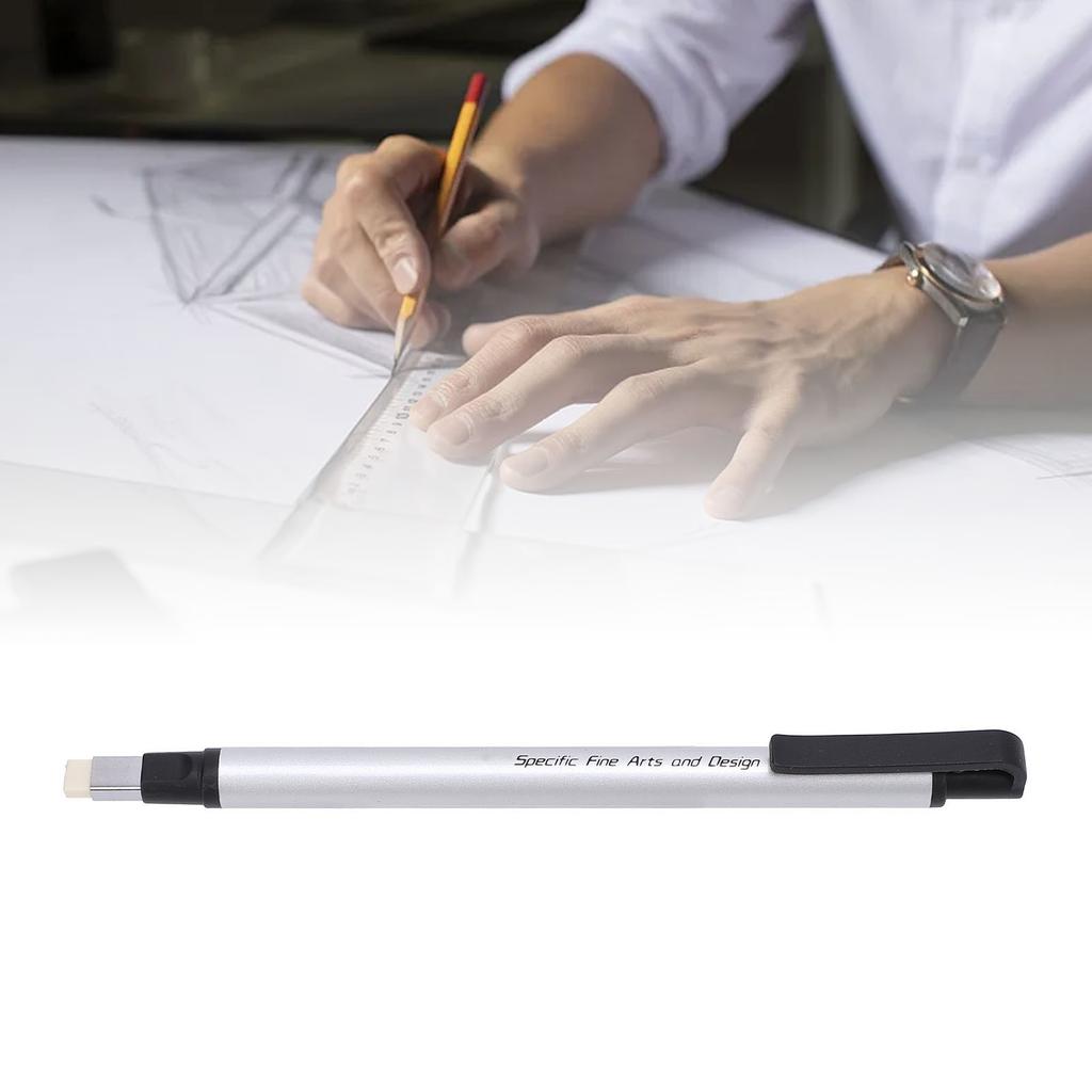 Mechanical Eraser Pen Plastic Casing High Accuracy Pen   Eraser for School   0.25x5mm