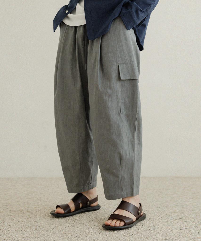 NUBINDA Balloon Baggy Pants [Gray]