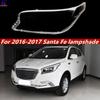 Compatible Headlight Cover for 16 New Santa Fe Models - Transparent, Hardened PC Material