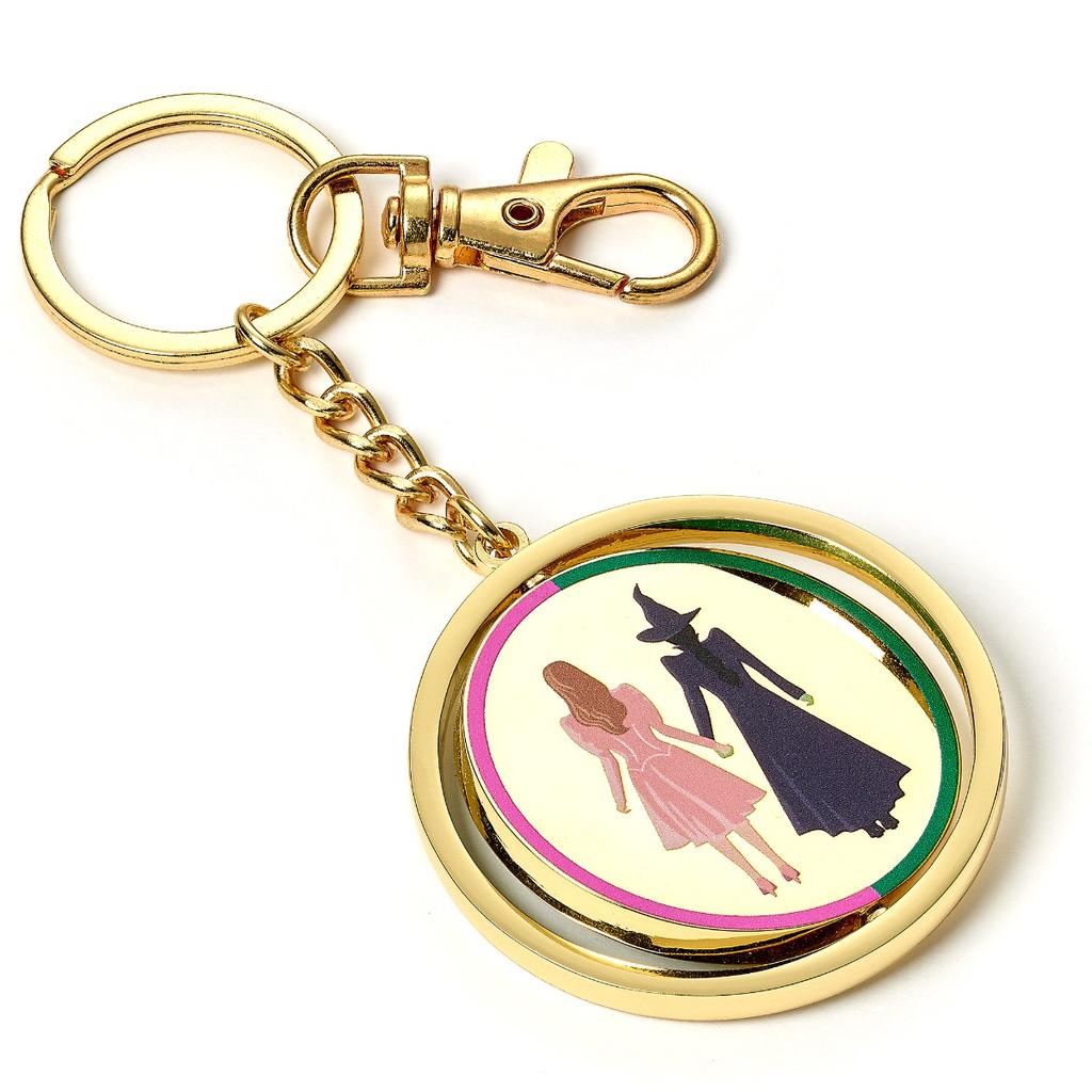 Wicked I Love Emerald City Spinning Keyring