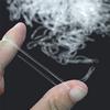 200Pcs/500 Pcs Clear Ponytail Holder Elastic Rubber Band Hair Ties Ropes Rings