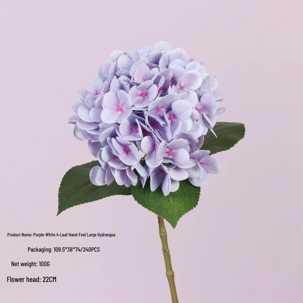 Hochwertiger künstlicher Hortensienstrauß für Hochzeitszeremonie-Hintergrunddekoration