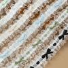 Bows & Pleated Lace Trim Ribbons 1Yard Sewing Supplies New Lace Edge Ruffle Trim  Baby Shower