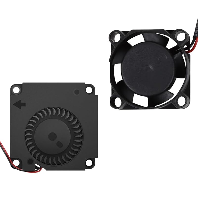 

2 Packs Cooling Fan for 3D-Printer Ender 3 V3 SE/Ender 3 V3 KE/CR10 SE of 3D Printer Parts & Accessories, Included 24V 4010 Extruder Turbo Fan and 4010+2510 Extruder Fan
