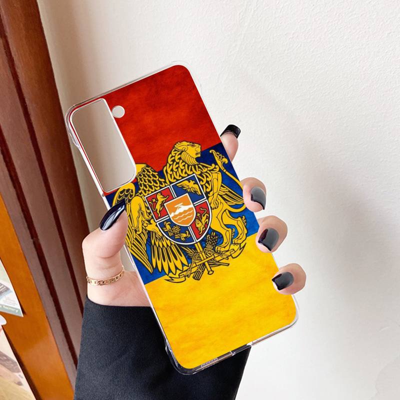 MaiYaCa Custodia per Telefono Bandiera Armena Armenia per Samsung S21 A10 per Redmi Note 7 9 per Huawei P30Pro Honor 8X 10i cover