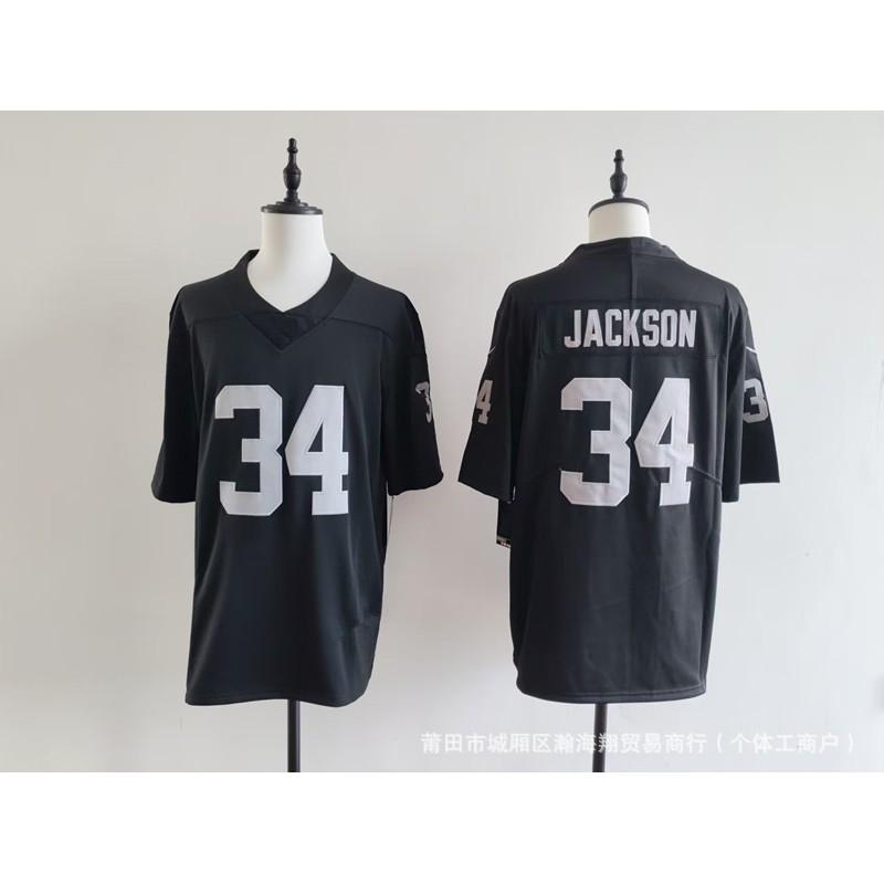 Raiders Team Football Jersey Embroidered American Shirt Adult Unisex