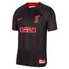 Nike LeBron x Liverpool F.C. Koszulka piłkarska Dri-FIT Stadium 'Anthracite Gym Red' Męska FD0627-061