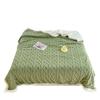 Coral Flannel Sofa Blanket Napping Office Shawl Romantic Blanket Winter Warm Cozy Shaggy Blanket-Thickene Waterproof Cushion