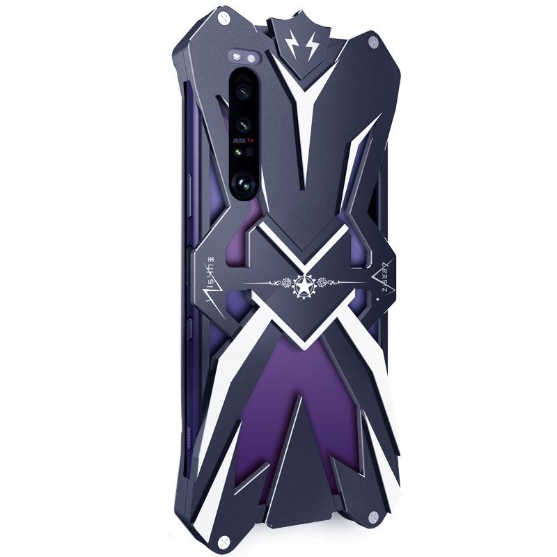 Aluminum Alloy Case for Sony Xperia 1 III 5G,Shockproof Anti-scratch Armour Cell Phone Cover