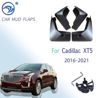 4pcs/set Car Front Rear Splash Guard Mud Flaps for Cadillac XT5 2016 2017 2018    Mudgaurds Fender Mudlflap