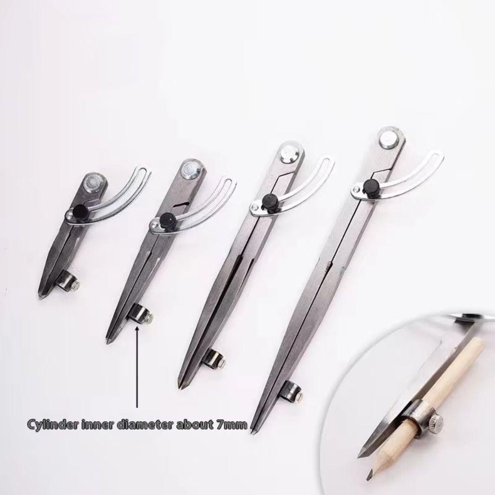 Edge Creaser Steel Wing Divider Pencil Marking Spacing Compass Cross Line Compasses  Woodworking