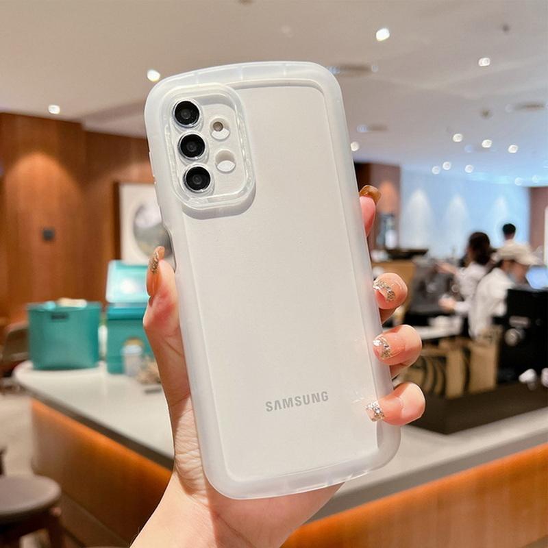 Buy Candy Color Soft Clear Case For Samsung A73 A72 A53 A52 5G A32 A12