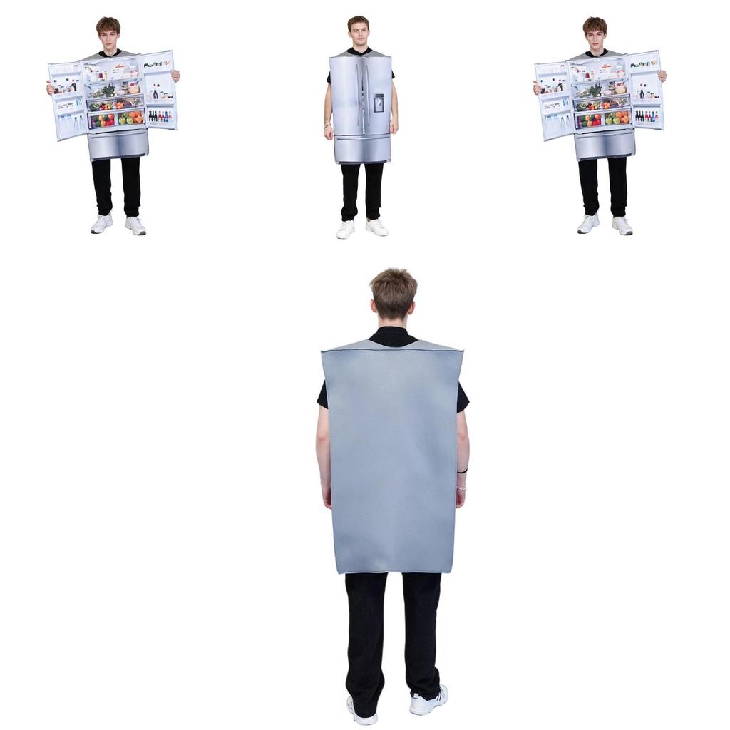 Halloween Costume Refrigerator Cosplay Suit For Adults Party And Bar Fun Creators