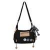 Crossbody Bags for Men and Women Personalized Workwear Casual Letters Students Handbags No Pendant