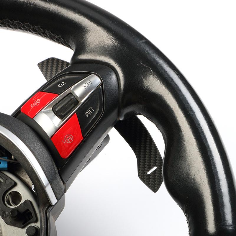 Compatible BMW G F Chassis Shift Paddles: Carbon Fiber Magnetic for M2, M3, M4, X3, X4, X5, X6 Series.