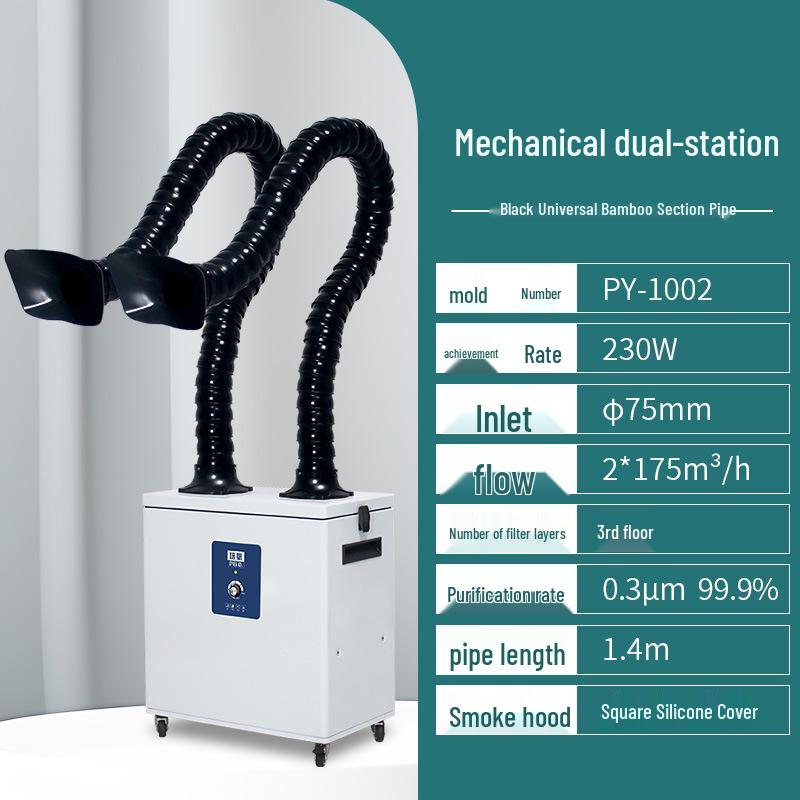 Compact Smoke Purifier & Absorber for Soldering, Welding & Laser Marking