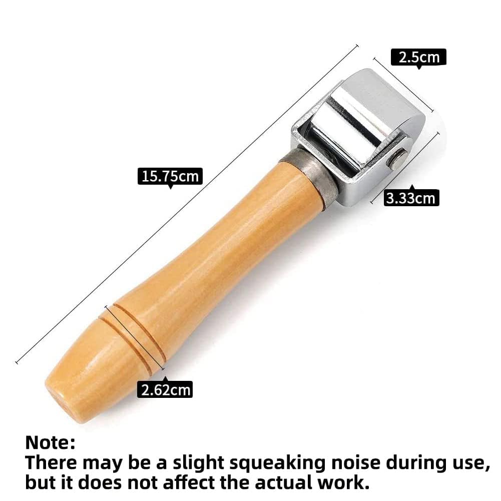 WUTA Leather Craft Leather Leather Craft Pressure Roller for Leather Crafts Roller, Tool, Tool, (26mm)