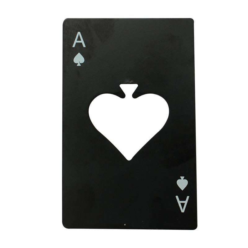 Spade A Creative Credit Card-Style Stainless Steel Bottle Opener