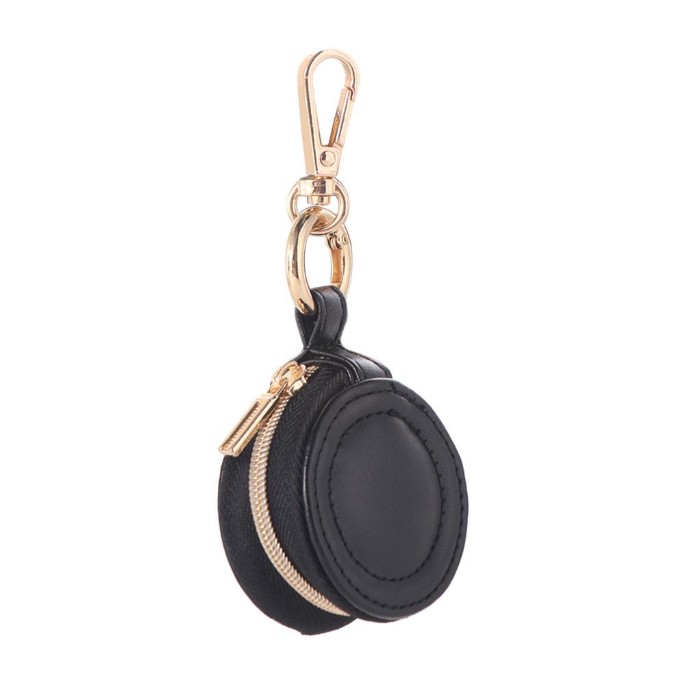Mini Storage Case With Keychain Necklace Ring Jewelry Box Portable Jewelry Storage Bag  Women