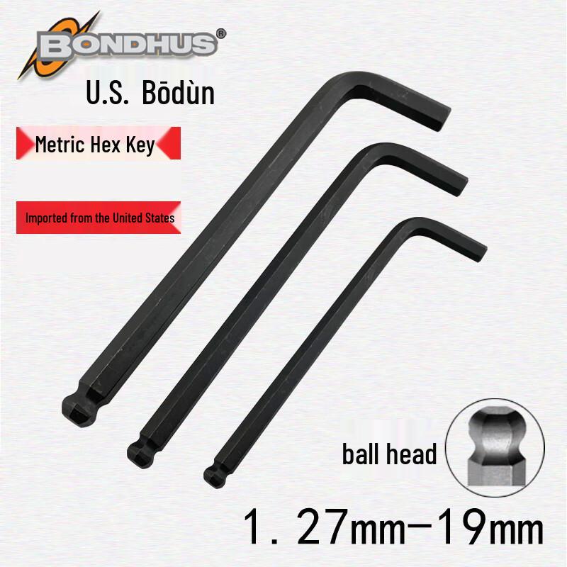 Bondhus Industrial Grade 14mm Metric Hex Key Wrench