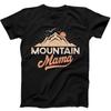 Mountain Mama Country Music Meme Funny Gift Tee Black T Shirt 308