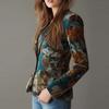 Womens Slim Fit Long Sleeve Printed Blazer Jacket 2026 Stylish Office Casual Wear