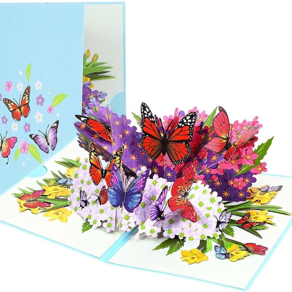 Mothers Day 3d Laser Cut Greeting Card With Elegant Design For Expressing Thanks