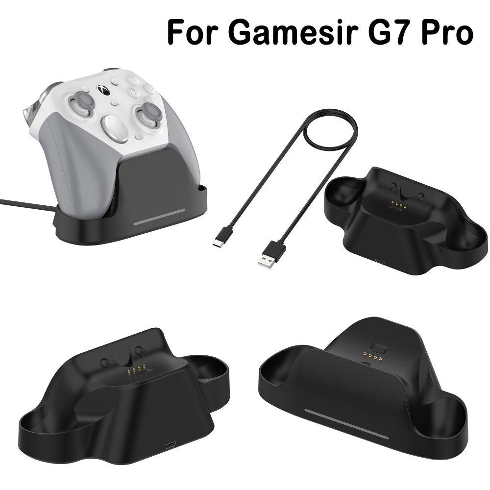 Type-C Gaming Controller Charger Base with LED Indicators Stable Charging Dock Fast Charging Durable for Gamesir G7 Pro
