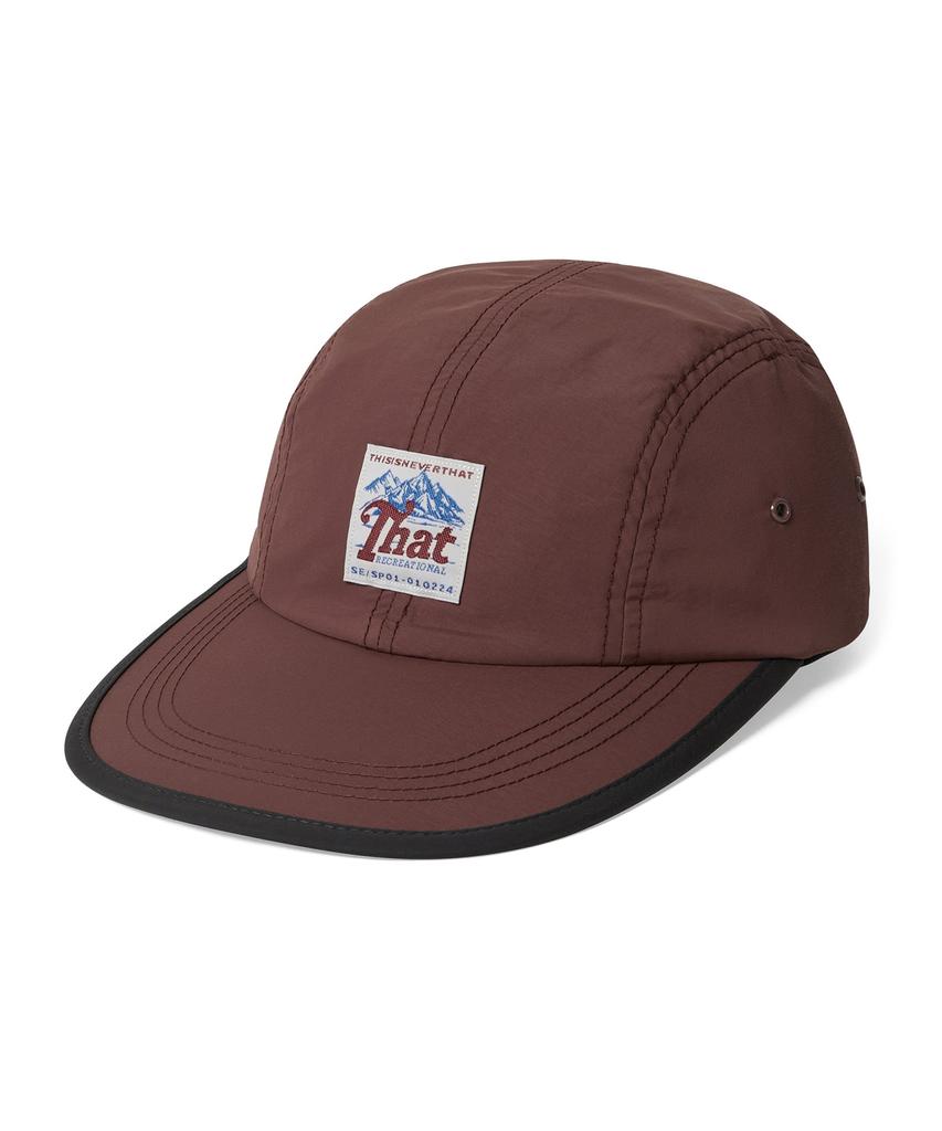 THISISNEVERTHAT Supplex® Long Bill Cap Burgundy