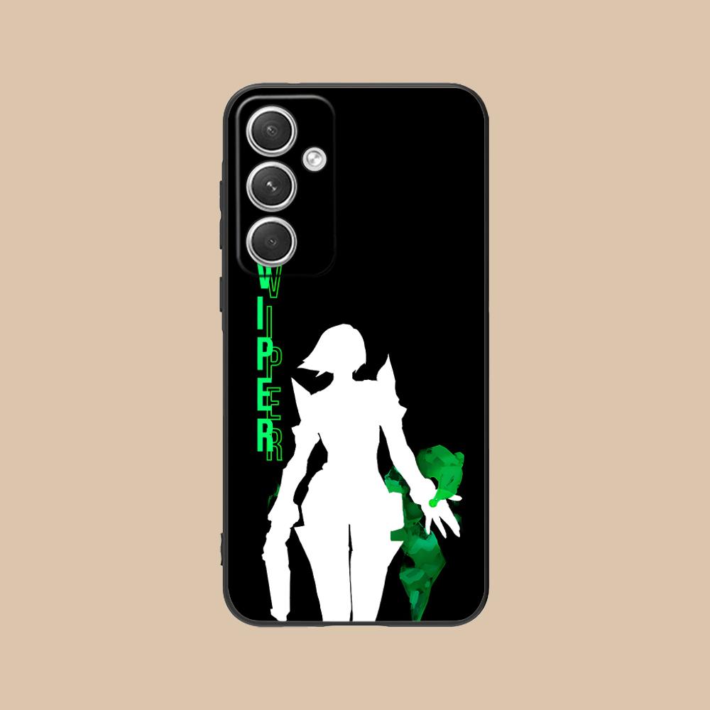 Valo Viper Phone Case for Samsung Galaxy S26 S25 S24 S23 S22 S21 S20 Note20 Plus FE Ultra Soft TPU Shockproof Cover